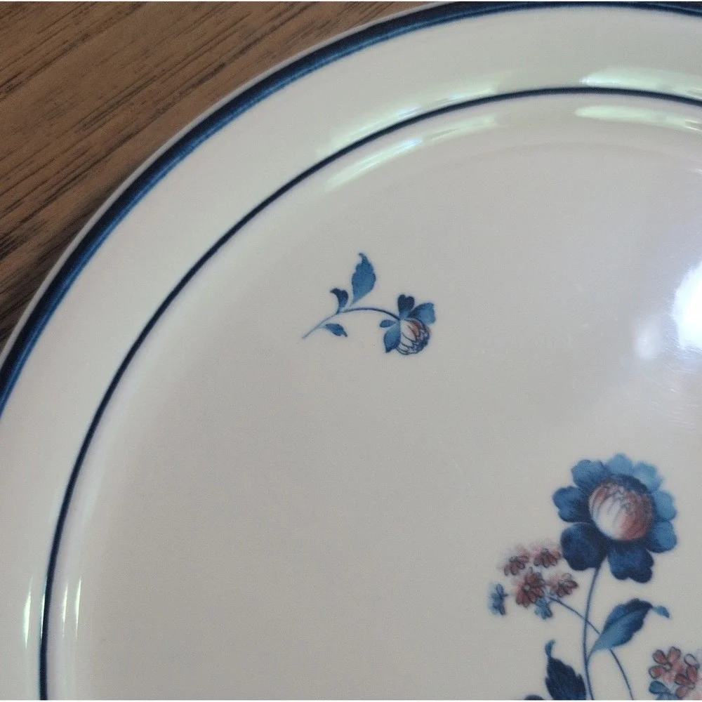 Noritake Keltcraft Blue Chintz #9104 Dinner Plates Ireland 10.5